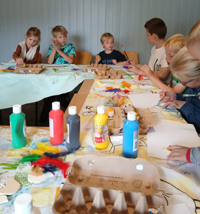 Creatief, bijbelklas, knutselen